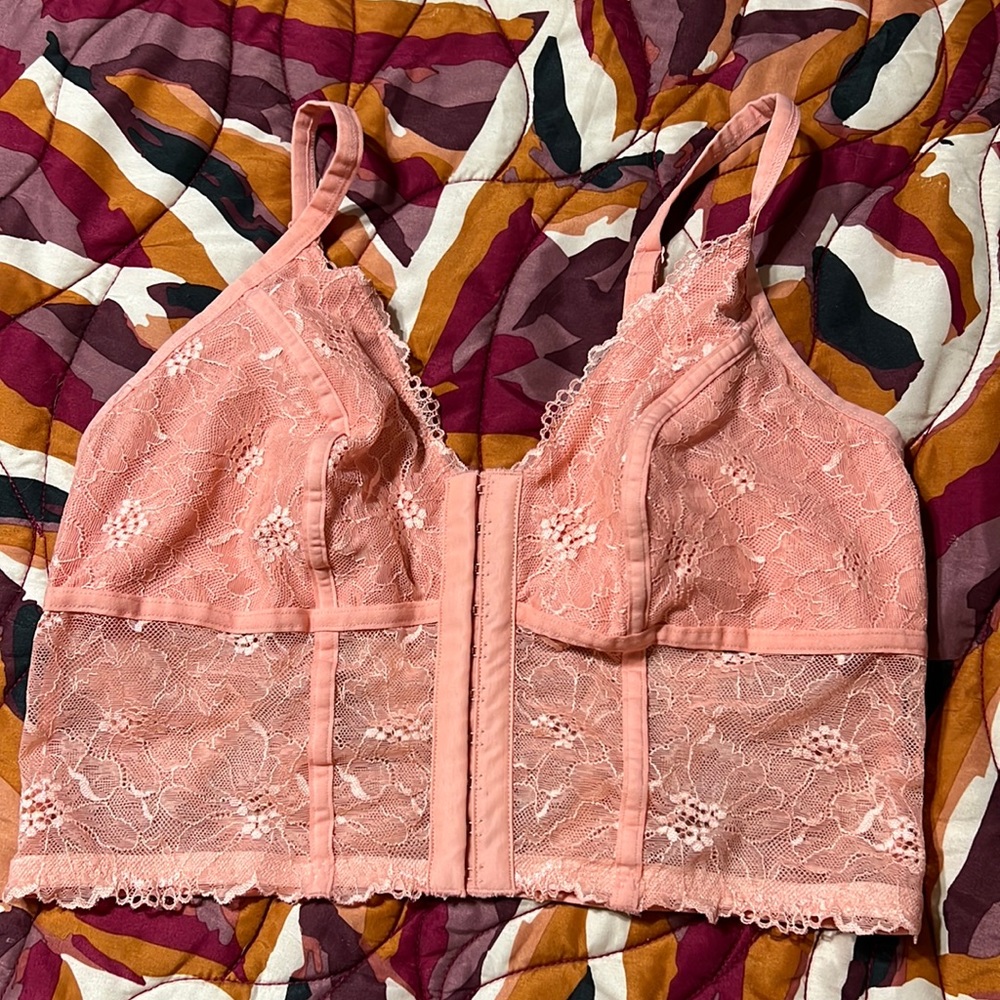 Colsie lace corset